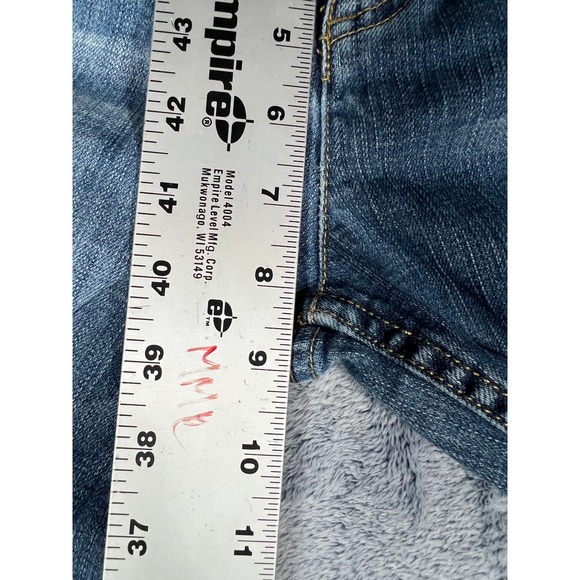 Simply Vera Vera Wang Womens Straight Leg Jeans Medium Wash Distressed Size 6 - Picture 12 of 16